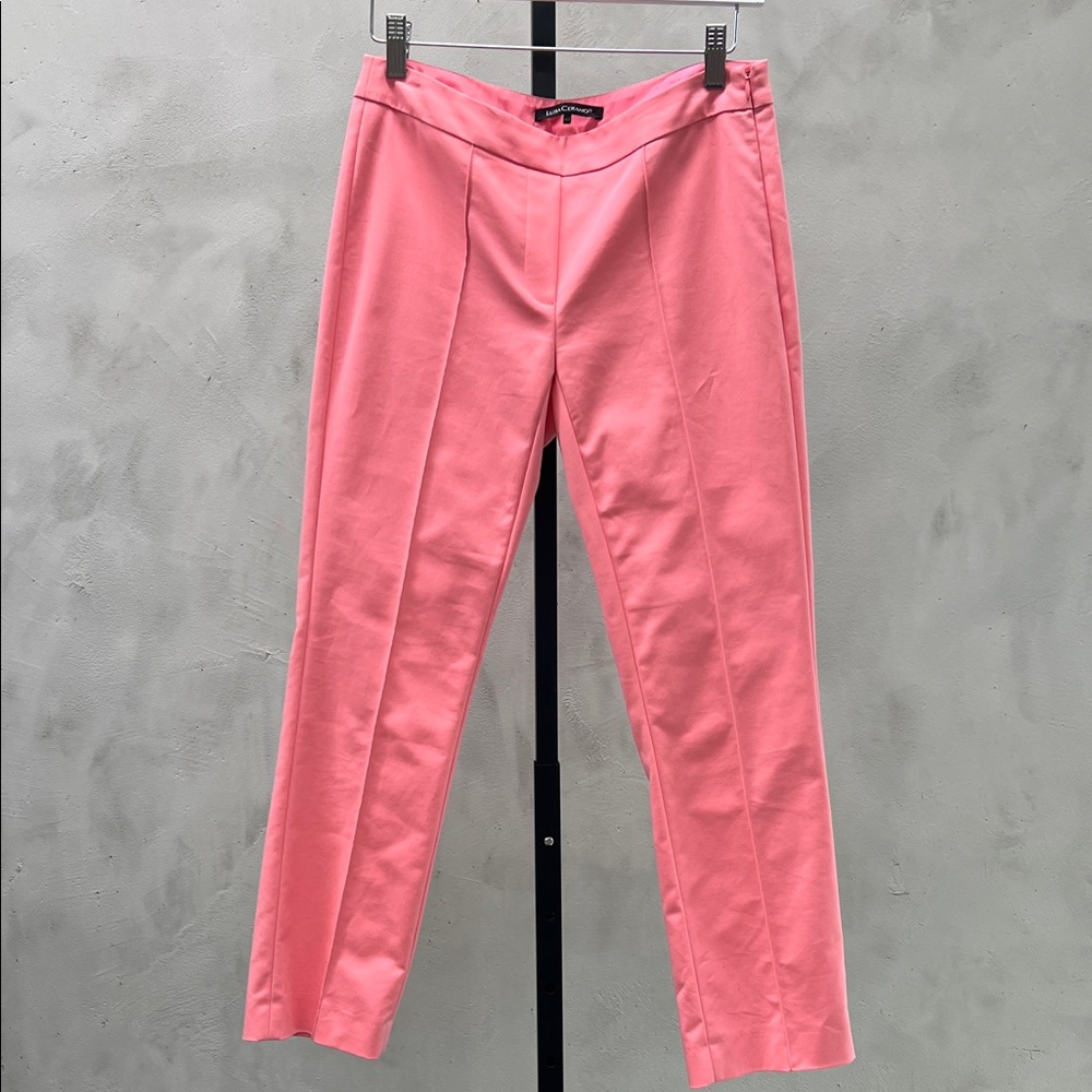 Luisa Cerano Pink Tailored Pants